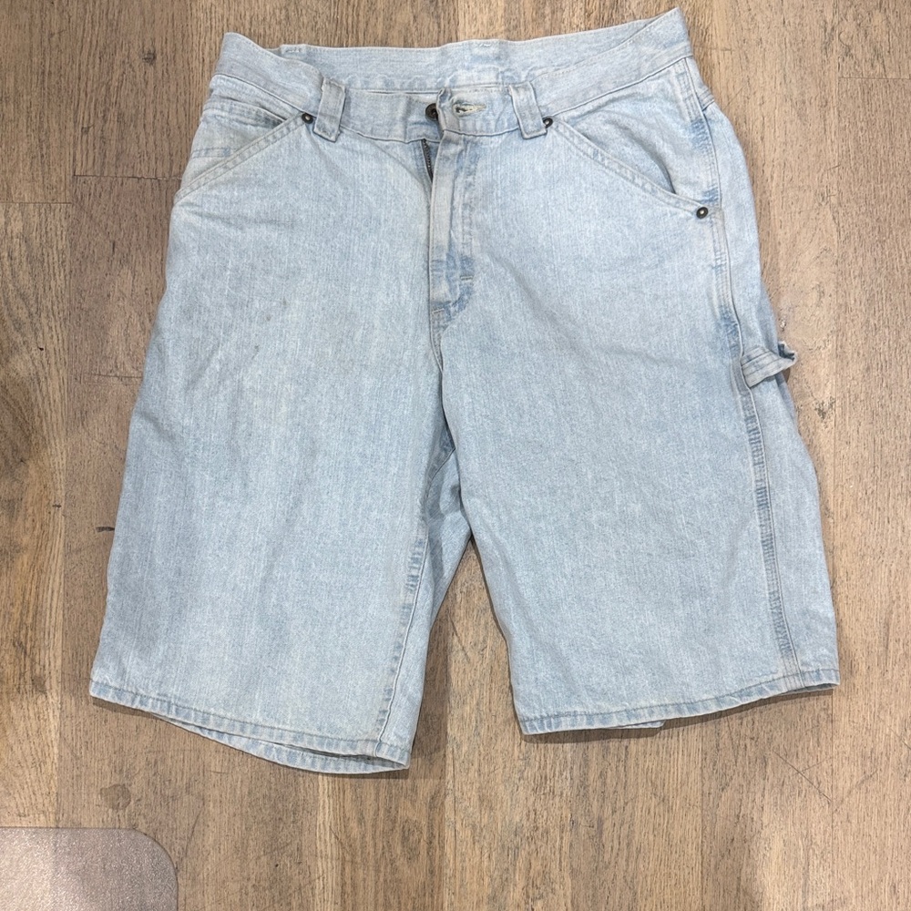 Lee Men's Light Blue Jean Shorts